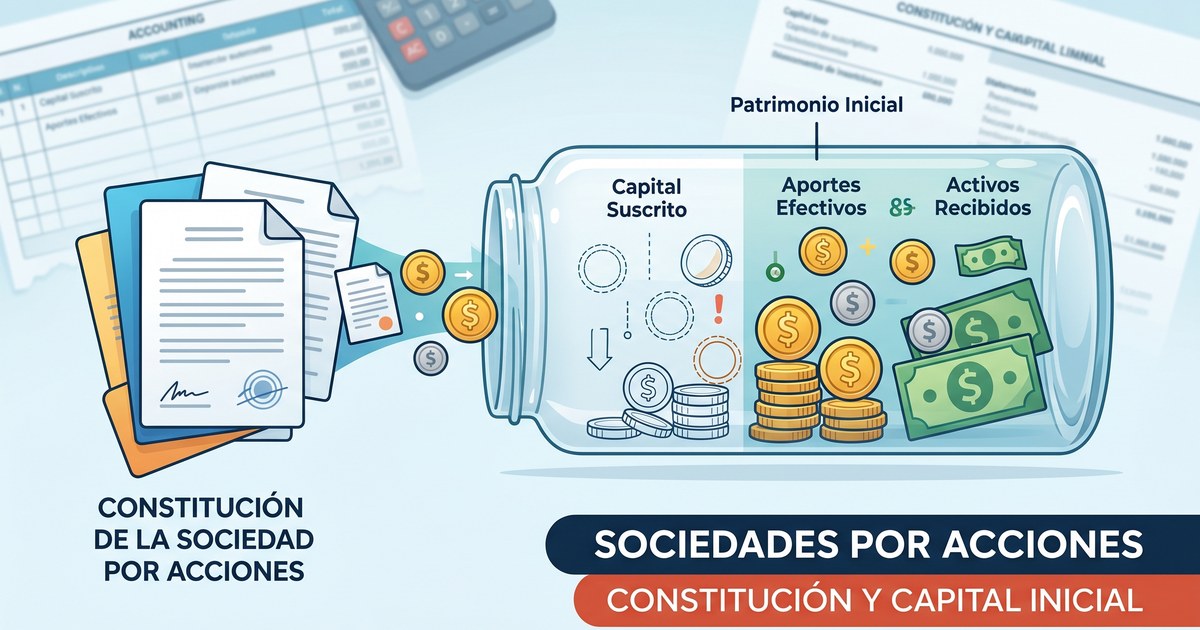 Patrimonio inicial ≠ capital suscrito: lo que el CTCP aclaró para su SAS o S.A.