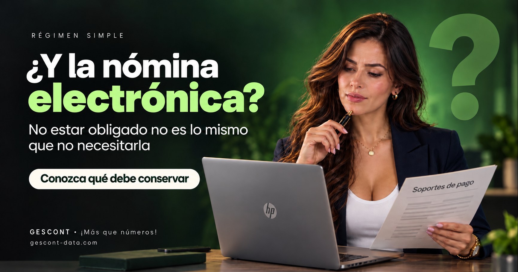 Régimen Simple y nómina electrónica: no estar obligado no es lo mismo que no necesitarla